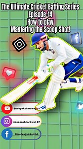 876K views · 13K reactions | Full video link  स्कूप शॉट ￼￼ ready to up your cricket batting Mastering the Scoop Shot!#cricket #shorts #coach #ythttps://youtube.com/shorts/R9ZRHHvV3ao?feature=share #facebookreelsviral | Bhardwaj Cricket Club | Facebook