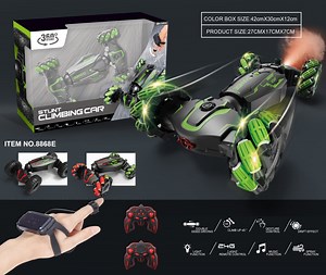 [Hot Item] 1: 16 Double Remote Control Transverse Twist Car for Children with Stunt Climbing