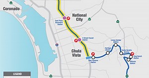 MTS launches new South Bay Rapid bus line to connect commuters to downtown San Diego