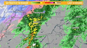 RADAR UPDATE (5:45 PM) - Moderate to heavy rain is continuing to move through East TN. All of the precipitation will remain as rain throughout the evening. Light freezing drizzle may be possible tomorrow morning, mainly across the TN and KY border. | WBIR Weather