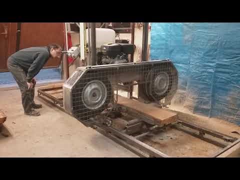 Blockbandsäge Eigenbau