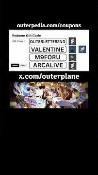 Working December Codes #outerplane #code