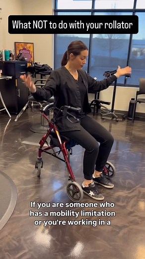 1.4K views · 726 reactions | What NOT to do with your rollator!...