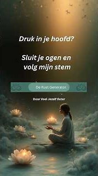 Druk in je hoofd? Dit is je 3-minuten reset. 🍃