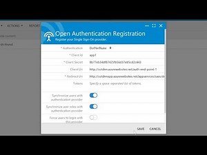 DotNetNuke Connector: Configuring DNN for Open Authentication