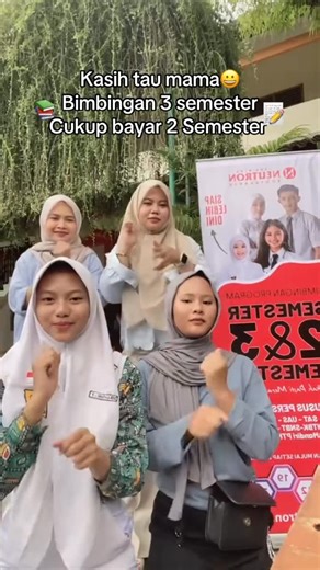 Bimbel | Neutron Sukoharjo on Instagram: "Bimbingan 3 semester cukup bayar 2 semester, di mana lagi kalo bukan di Neutron 😎.. yuk gas joinn #neutronyogyakarta #sukoharjo #bimbel"