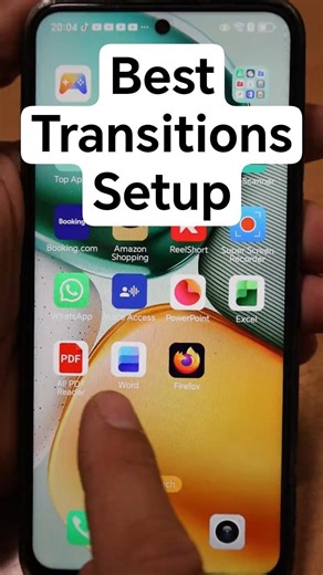 The easiest phone transition trick #shorts #tutorial #phonelife