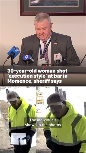 A homicide investigation is underway in rural Kankakee County after a 30-year-old bar owner was shot 'execution style' in Momence, near the Illinois-Indiana state line. Officials are now asking for the public's help as they release photos of a car and person of interest in the case. #momence #kankakee #illinois #indiana #shooting | NBC Chicago