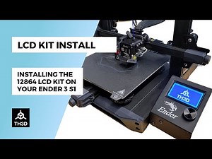 Installing the 12864 LCD Kit on your Ender 3 S1, S1 Pro, S1 Plus | Install Video