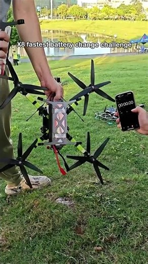 X8 FPV Drone | Fastest Battery Change Challenge