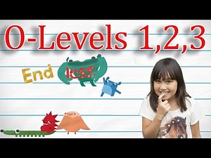 Endless Reader, Letter O, Levels 1 2 3
