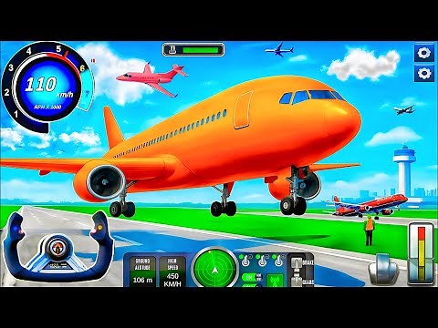 Flight Airplane City Pilot Simulator - Plane Boeing Emergency Landing - Android Gameplay