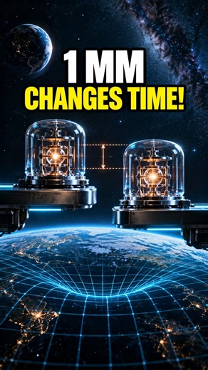 ONE MILLIMETRE CHANGES TIME #aliens #travel #space #shorts