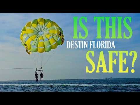 Parasailing with Will & Hailey in Destin Florida