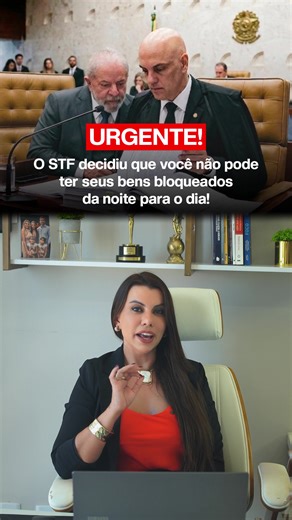 É LEI: seus bens não podem ser bloqueados de qualquer jeito 🚫 Existe proteção legal para determinados valores, e isso muita gente só descobre depois do prejuízo. Nem tudo pode ser bloqueado 🛑 Salário, aposentadoria, pensão, valores de até 40 salários mínimos em conta (em muitos casos) e o único imóvel da família (bem de família) costumam ser protegidos por lei. O problema é que erros acontecem ⚠️ E quem não conhece seus direitos acaba aceitando um bloqueio que pode ser ilegal. Se isso acontece