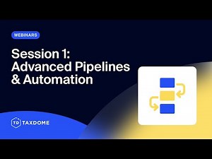 Session 1: Advanced workflow automation and pipelines