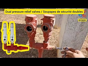 comment changer soupape de surpression double hp / soupape double de sécurité