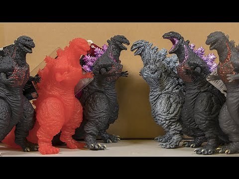 Shin Godzilla Bandai Figures Reviewed
