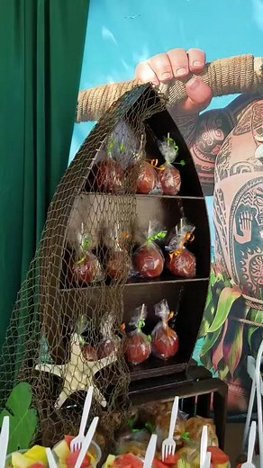 1.2K views · 14 reactions | Moana Theme Genesis 5th B-day Party #Moana #Maui #girlsbirthdayparty | Sweet Creations ( by Angie) | Facebook