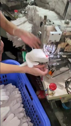 Amazing Gloves Manufacturing Process | Cotton Safety Gloves Factory Mass Production