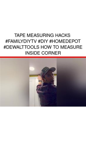 Tape Measuring Hacks #familydiytv #diy #homedepot #dewalttools how to measure inside corner For instant updates check out the links below and FOLLOW me on social media where you can stay up to date on new episodes. FOLLOW US: ► www.familydiytv.com ► YOUTUBE: https://www.youtube.com/c/FamilyDIYtv?SUB_confirmation=1 ► TWITTER: twitter.com/familydiytv ► INSTAGRAM: instagram.com/family_diy_tv/ ► FACEBOOK: facebook.com/familydiytv | Family DIY tv