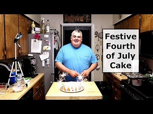 Festive Fourth Of July Cake