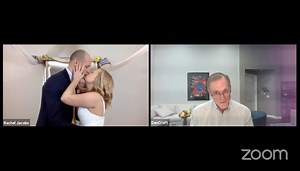 Their wedding upended by coronavirus, Lincoln Park couple says ‘I do’ via live-streamed ceremony