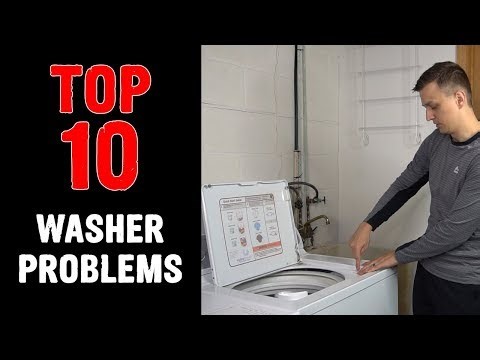 10 Most Common Problems with Laundry Washing Machines | PartsVideos.com