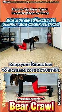 STOP Doing Planks Now, Try This So Effective Bear Crawl Instead-Tricks That Melts Belly Fats FAST!