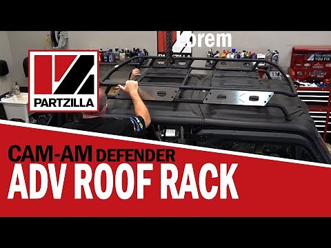 Can Am Defender Roof Rack Installation | Can-Am Defender Adventure Roof Rack | Partzilla.com