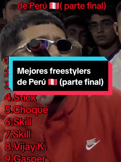 Los Mejores Freestylers de Perú: Ranking Definitivo