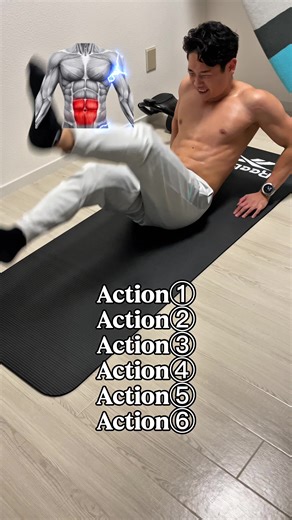 毎日腹筋トレーニング！効果的な6種目3セット