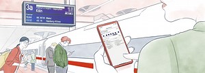 DB Navigator: die Wagenreihung in Echtzeit