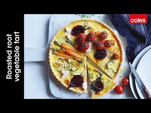 How to make a roasted root vegetable tart