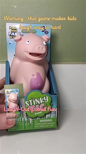 Perfect for kids, families, and game night laughs. Tap the bag and grab the Stinky Pig Dice Game before it sells out. @PlayMonster Toys & Games #fypage#tiktokshop#kidsgames#stinky