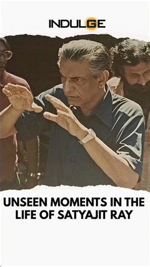 Unseen moments in the life of cinematic legend Satyajit Ray | Filmmaker | BTS | Bengali | #shorts