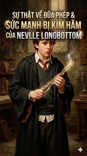 Sự Thật Về Đũa Phép & Sức Mạnh Bị Kìm Hãm Của Neville Longbottom #harrypotter