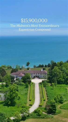 @properties on Instagram: "Luxury, legacy, and lakeshore living—this is a rare opportunity to own a multi-generational compound in Lake Bluff, IL. #luxuryrealestate #equestrian Listed by @andra_oneill"