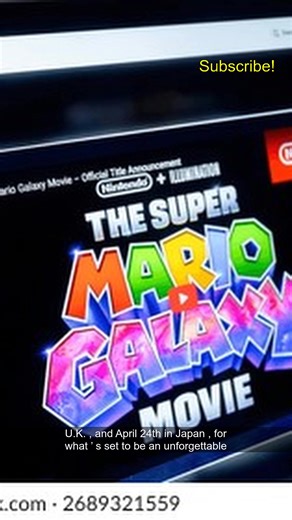 Rosalina CONFIRMED! Super Mario Galaxy Movie Trailer EXPLODES at Super Bowl LX! Did you know the Super Mario Bros. franchise is celebrating its 40th anniversary this year? Get ready to power up, because Nintendo and Illumination just dropped an epic bombshell during the Super Bowl LX, unveiling the first look at "The Super Mario Galaxy Movie"! This isn't just any sequel; it's a cosmic adventure promising "surprises" from every Mario era, not just the iconic Galaxy games. We're getting a star-stu