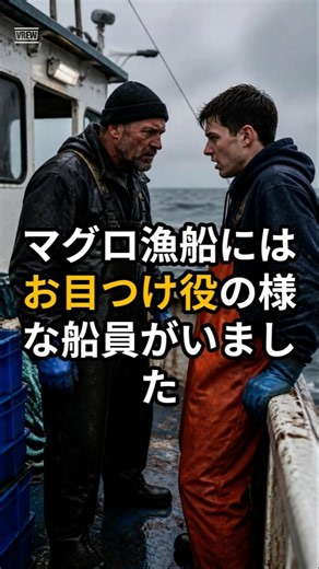 マグロ漁船、誰も逆らえないお目付け役 #マグロ漁船 #漁師 #漁民 #仕事のリアル