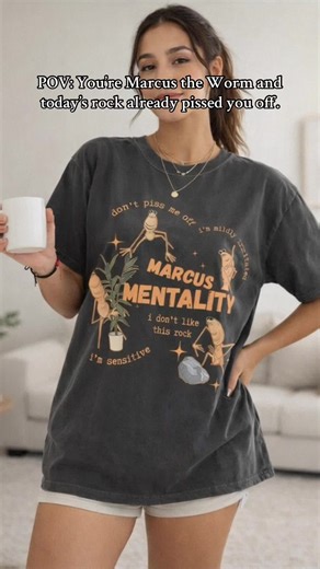 Marcus the Worm: The Ultimate Meme Shirt for Humor Fans