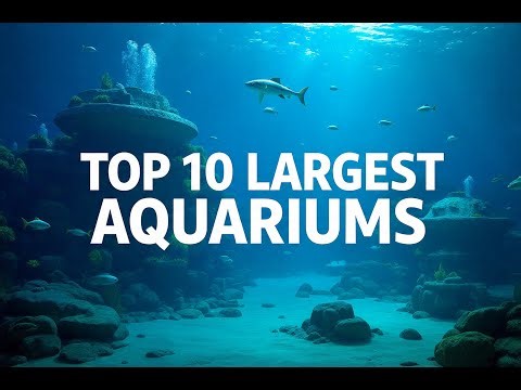 TOP 10 LARGEST AQUARIUM IN THE WORLD #LargestAquariums #Top10