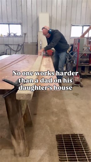 Wouldn’t be able to do half the projects we’ve done around here if it weren’t for him 👏 Thankful for his diy expertise and my mom always being ready to respond to my texts about design decisions and all of my indecisiveness 🫠 #fatherdaughterduo #fatherdaughterteam #diy #homeimprovementprojects #homeimprovementideas #thanksdad #thanksmom #gratefuldaughter #makingahouseahome #farmhouserenovation | Fifth Generation Renovation