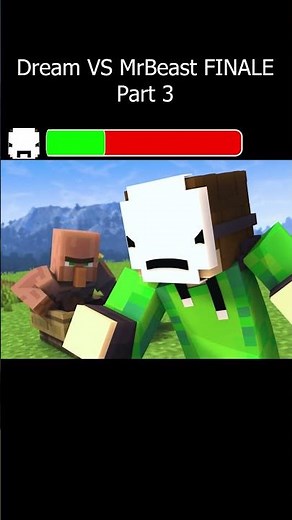 Dream VS MrBeast FINALE part 3... Who wins?? #mrbeast #dream #minecraft #animation #shorts