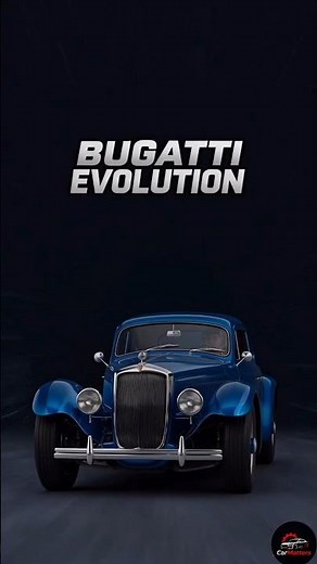 "Bugatti Evolution: Type 13 to Bolide (1910–2026) Mind-Blowing Timeline #bugatti #usa #musclecar