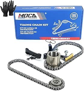 MOCA Timing Chain Kit Fit for 18-21 for Chevrolet Express 2500/3500 4.3L, 18-21 for GMC Savana 2500/3500 4.3L, 17-21 for Chevrolet Silverado 1500 4.3L, 14-21 for GMC Sierra 1500 4.3L