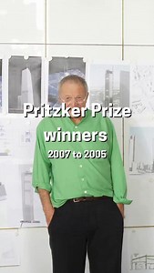 40K views · 1.1K reactions | Pritzker Prize Winners 2007–2005 ️...