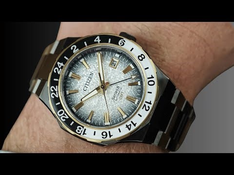 Citizen Series 8 880 GMT NB6035-55H – Gunmetal & Gold Limited Edition Review | A Bold New Look