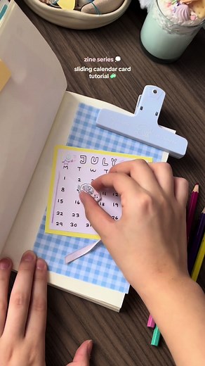 DIY Sliding Calendar Card Tutorial 🧼