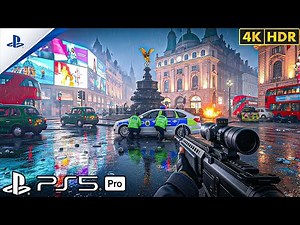 (PS5 Pro) Terrorist Attack on London | Ultra Realistic Gameplay [ 4K60FPSHDR ] Call of Duty MW 2019